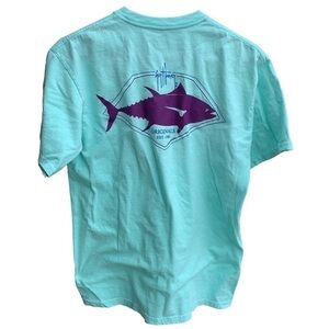 Guy Harvey Fish Tee Shirt Classic Fit Size Medium